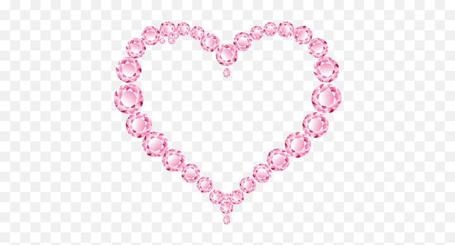 Pink Glitter Heart Png Transparent Cartoon - Jingfm Pink Diamond Heart Clipart Emoji,Pink Glitter Png