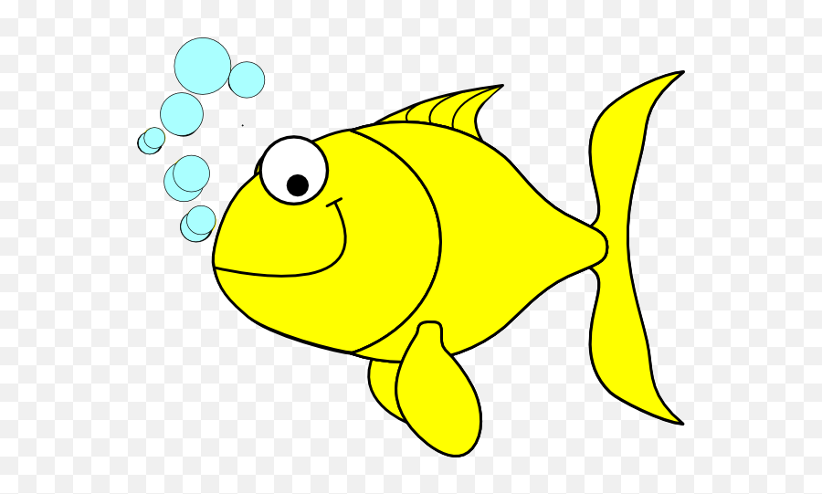 Fish Clipart Fish Transparent Free For - Yellow Fish Clipart Emoji,Fish Clipart