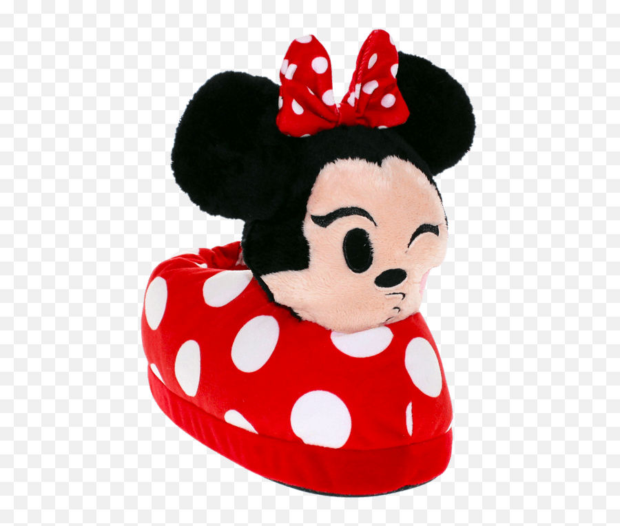 Minnie Mouse Emoji Flipemz Slippers - Happy,Minnie Mouse Logo
