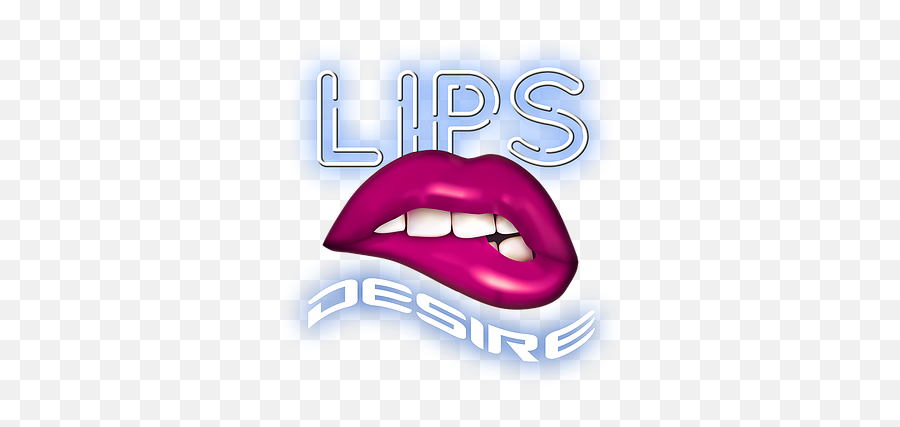 Music Lips Desire Roma - Girly Emoji,Pink Lips Png