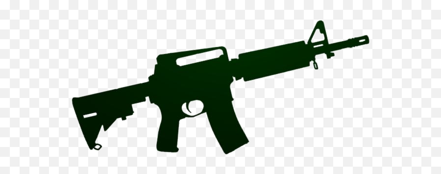 Sniper Rifle Png Hd Images Stickers Vectors - Gun Sticker Black And White Emoji,Sniper Rifle Png