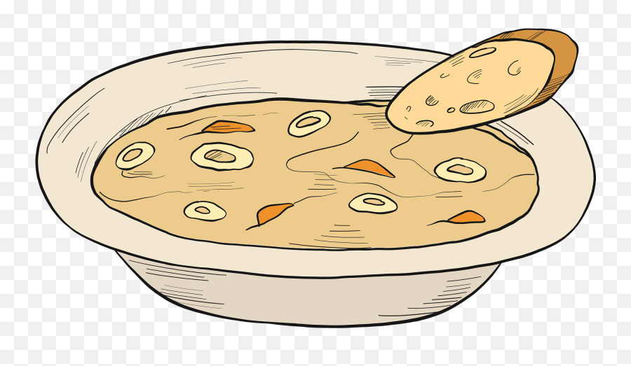 Bowl Of Soup Clipart Free Download Transparent Png Creazilla - Happy Emoji,Soup Clipart