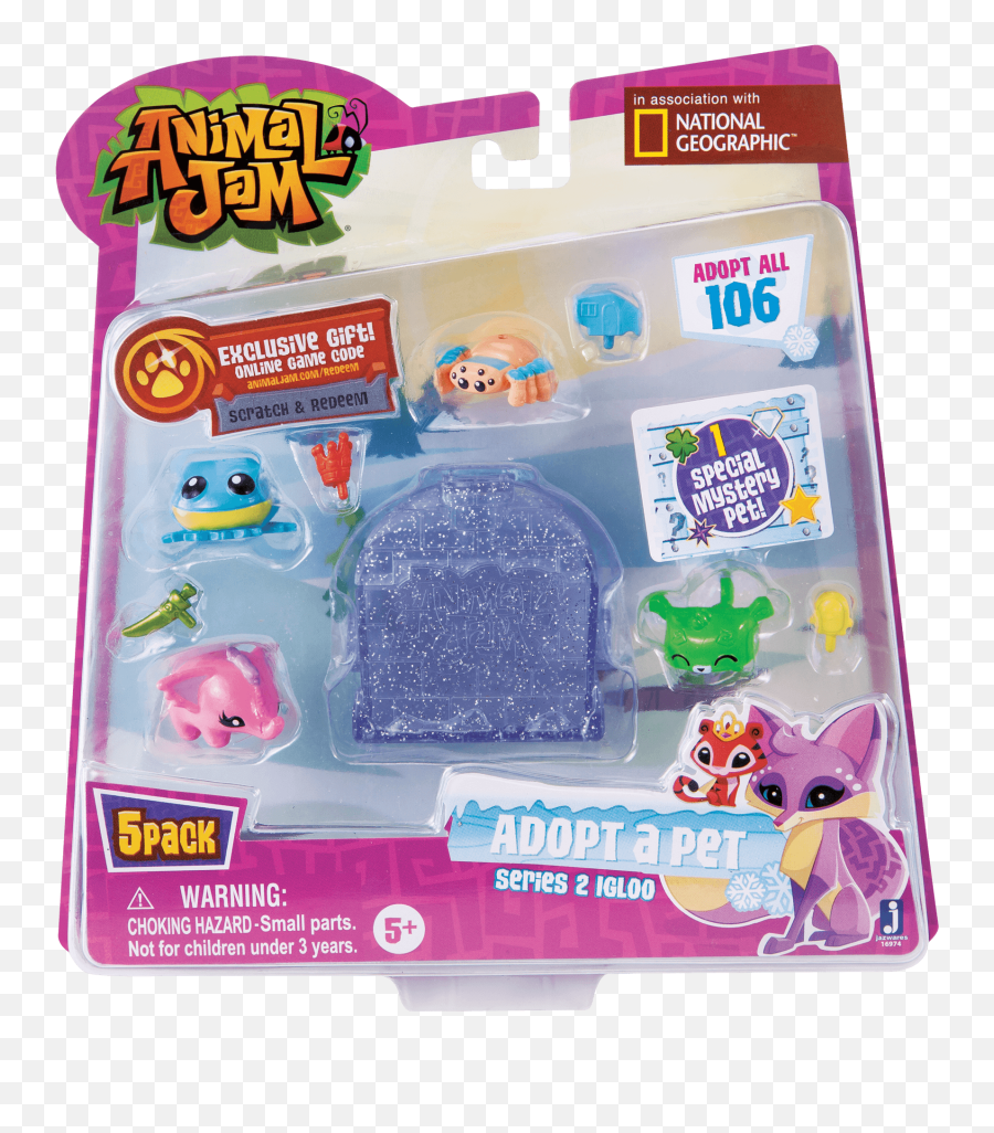 Animal Jam Adopt A Pet Series 2 Multipack - Walmartcom Emoji,Animal Jam Logo Transparent