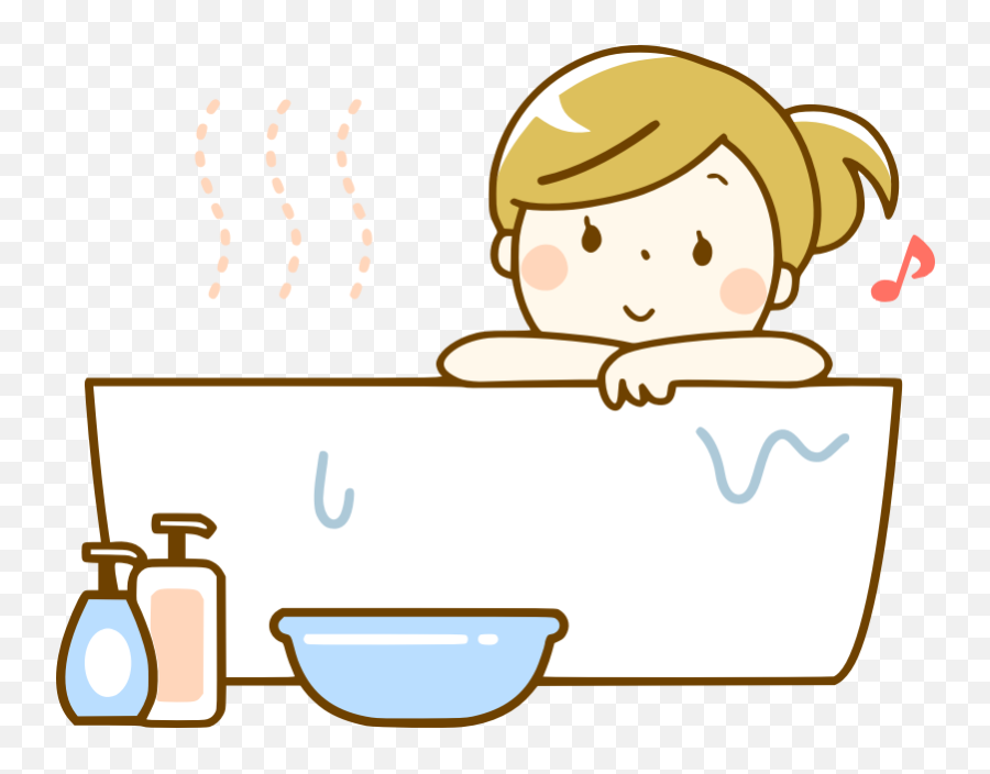 Happy Bath Day 3 - Openclipart Emoji,Take A Bath Clipart