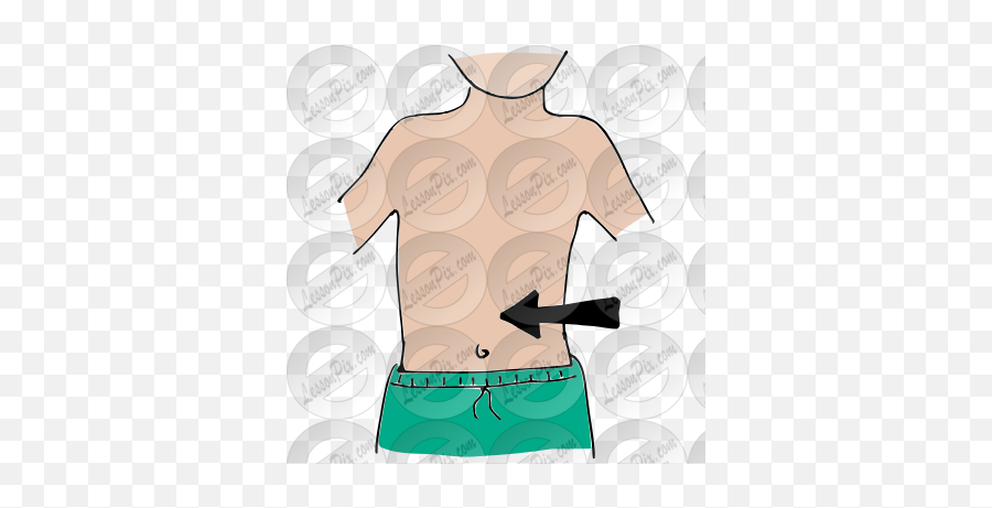 Stomach Picture For Classroom Therapy Use - Great Stomach Emoji,Waist Clipart