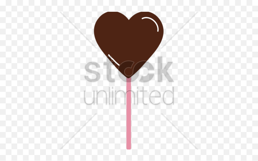 Chocolate Clipart Chocolate Lollipop - Design Transparent Chocolate Lollipop Clipart Emoji,Chocolate Clipart