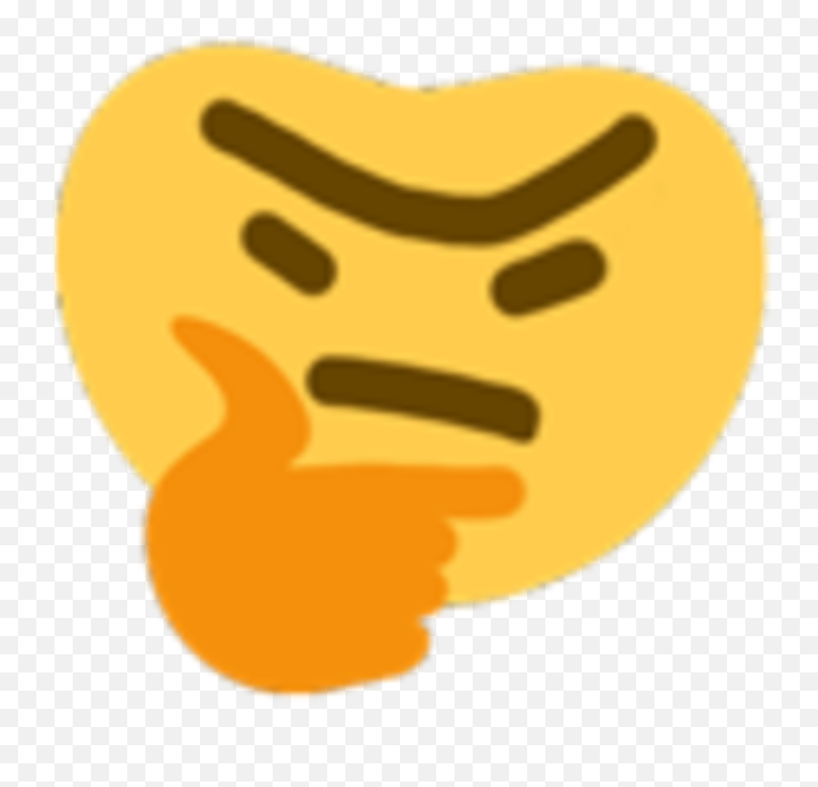 1 Reply 0 Retweets 1 Like - Thinking Discord Meme Emoji,Thinking Emoji Png
