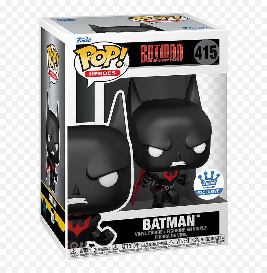 Funko Pop Heroes Dc Batman Beyond - Batman Crouching Funko Shop Exclusive 415 Emoji,Batman Beyond Png