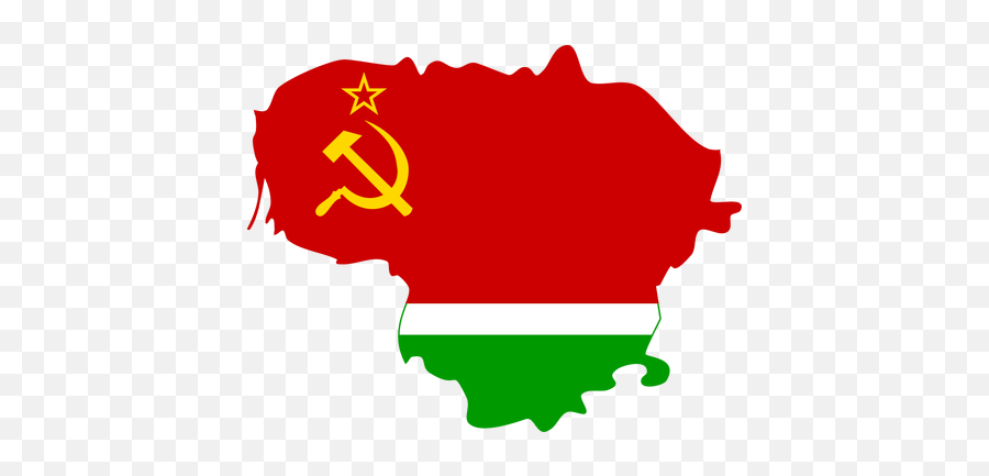 Republics Of The Ussr By Flag - Shape Emoji,Ussr Flag Png