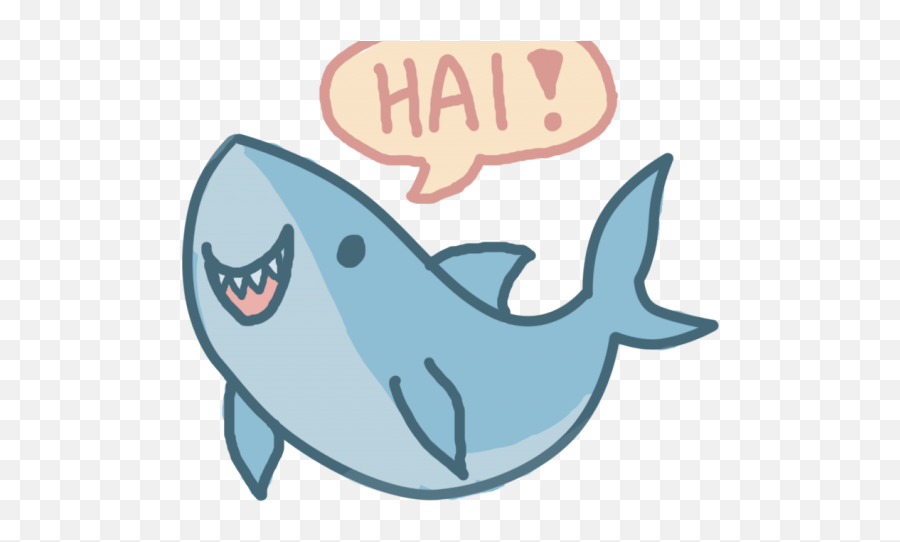 Love Clipart Shark - Cute Cartoon Shark Drawing Png Cute Shark Clipart Emoji,Shark Clipart