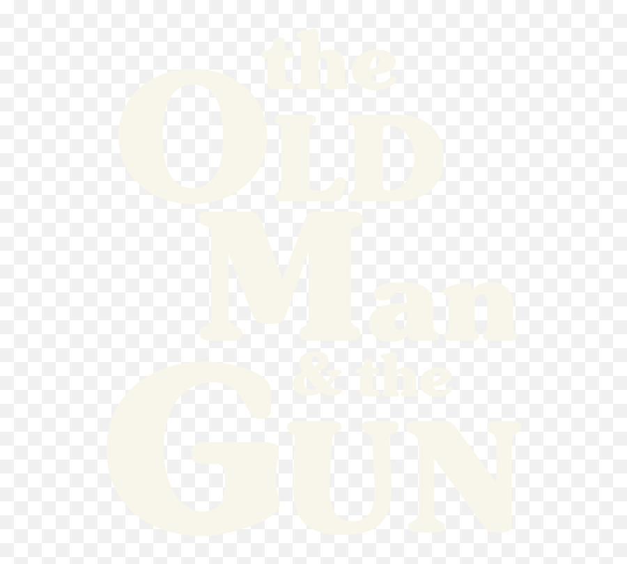 The Old Man U0026 The Gun Searchlight Pictures Emoji,Old Man Transparent