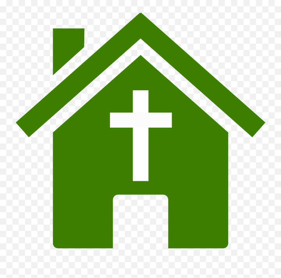 Green Church Clipart Free Image Download Emoji,Church Luncheon Clipart