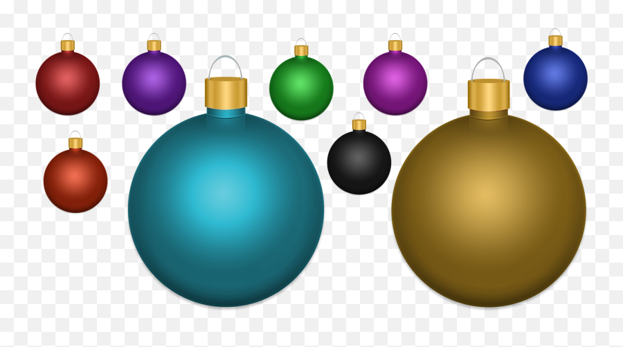 Christmas Tree Ornaments Png Christmas - Free Picture Christmas Balls Emoji,Christmas Ornament Png