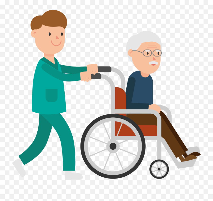 Open - Person Wheel Chair Cartoon Emoji,Wheelchair Clipart