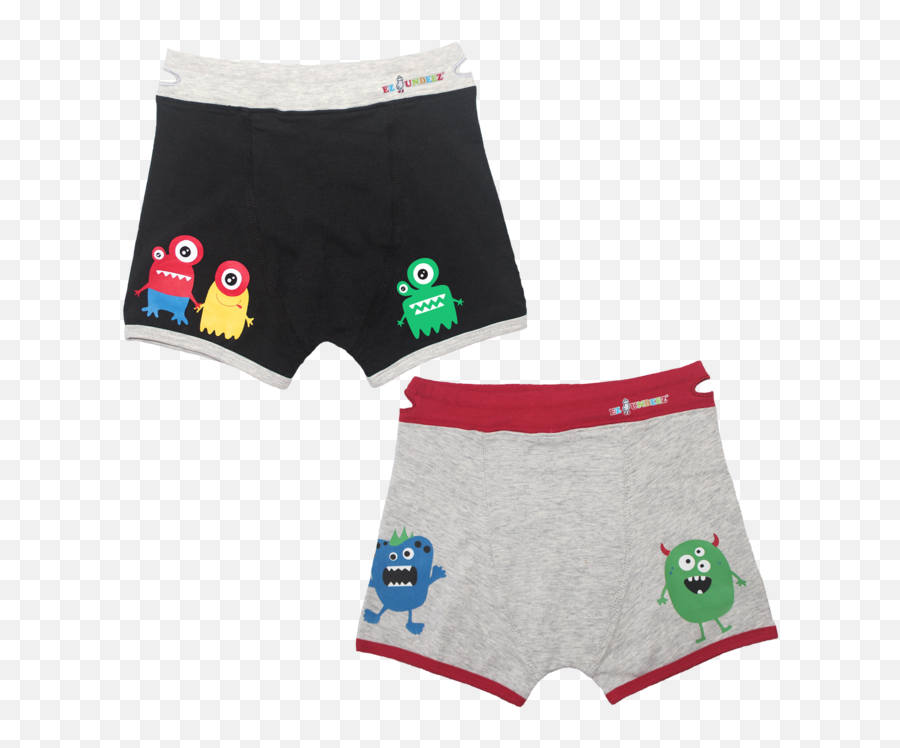 Ez Undeez Monster Boys Boxers Underwear - Kids Monster Underwear Emoji,Underwear Clipart