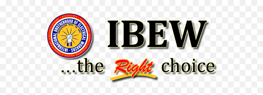 Ibew Local 40 - Ibew The Right Choice Emoji,Ibew Logo