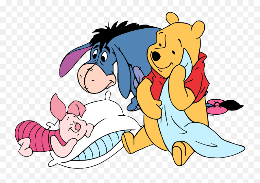Winnie The Pooh Mixed Group Clip Art Disney Clip Art Galore - Happy Emoji,Nap Clipart