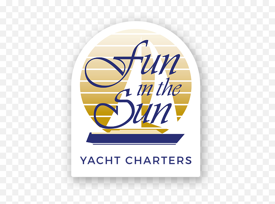 Fun In The Sun Yachts - Language Emoji,Charters Logo