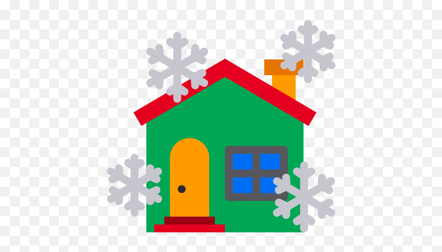 House Snowfall Christmas Xmas Snow Snowflame - Snow Casa De Neve Png Emoji,Snowfall Png