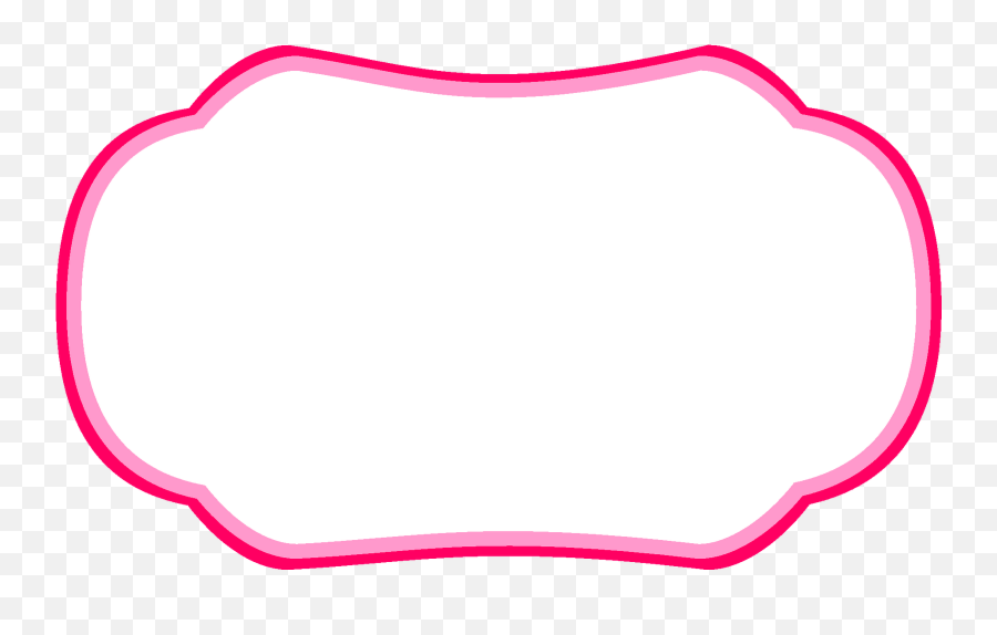 Pink Clipart Bracket - Moldura Cute Png Transparent Png Dot Emoji,Bracket Png
