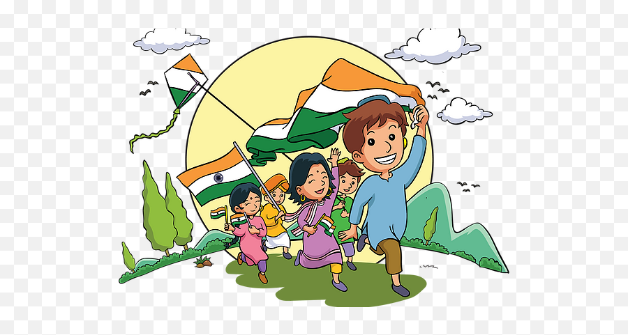 Door Haton Eye Duniya Waalon - Happy Republic Day 2021 Cartoon Emoji,India Clipart