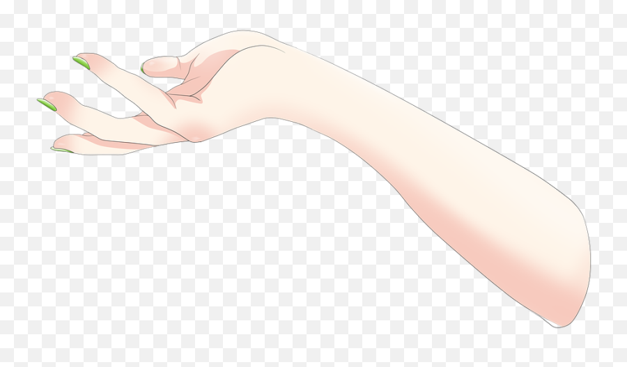 Hd Finger Hand Anime Transparent Png - Anime Hand And Arm Emoji,Anime Transparent