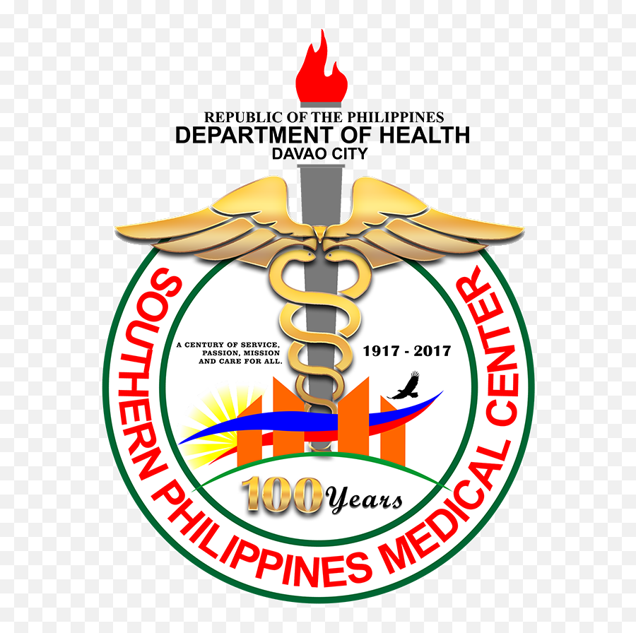Filesouthern Philippines Medical Center Centenary Logopng - Southern Philippines Medical Center Logo Emoji,V Png