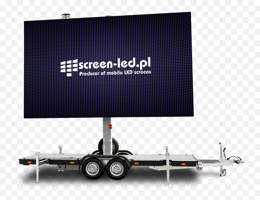 Simpled Affordable And Easy To Use Led Screen Trailer Emoji,Leds Logo