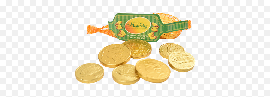 Milk Chocolate Gold Coins Conradu0027s Confectionery Emoji,Gold Coins Transparent