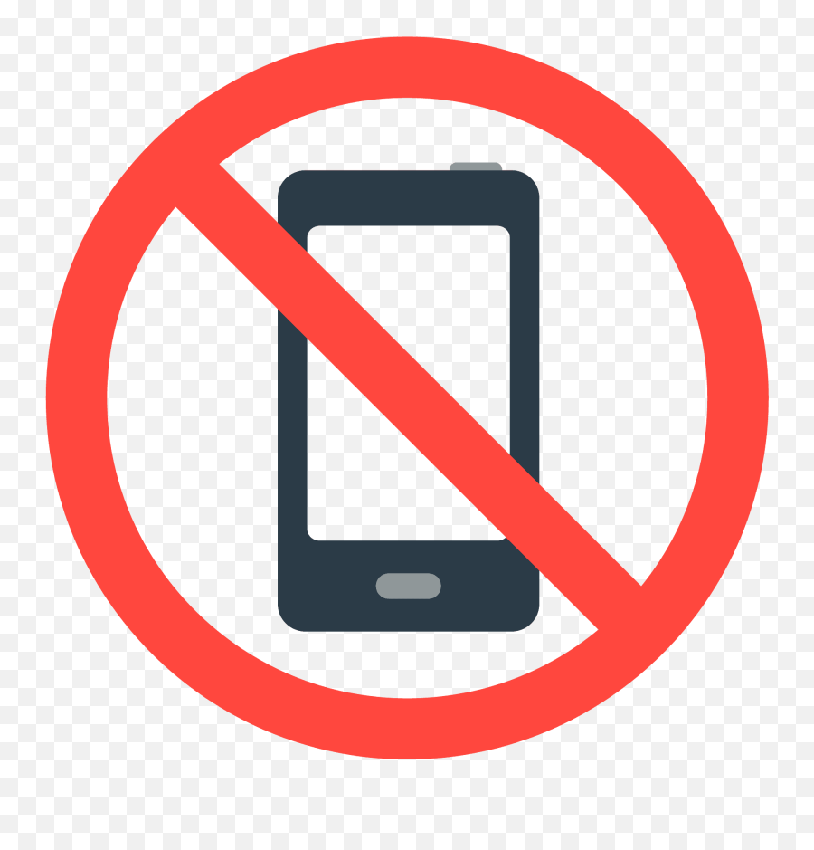 No Mobile Phones Emoji Clipart Free Download Transparent,Cell Phones Clipart