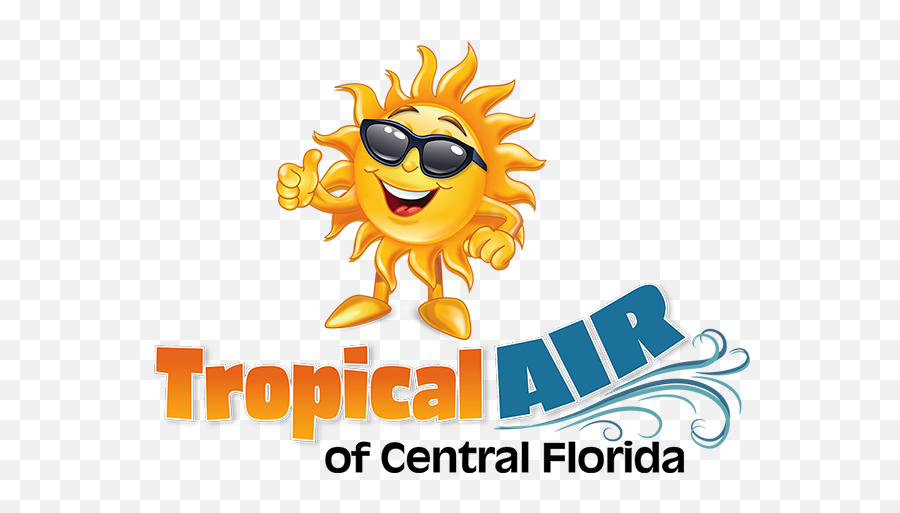 Air Conditioning Made Easy - Tropical Air Of Central Florida Tropical Air Conditioner Logo Emoji,Florida Logo