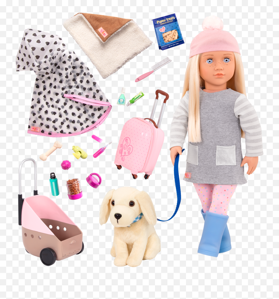 Meagan U0026 Passenger Pets 18 - Inch Doll Bundle Our Generation Emoji,Target Dog Png