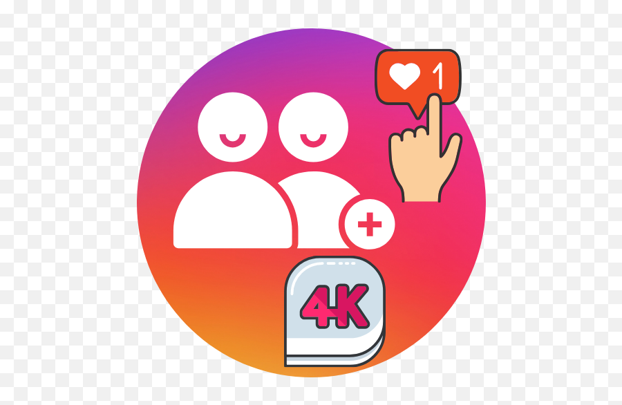 Updated 4k Followers - Followersu0026 Likes For Instagram Emoji,Instagram App Png