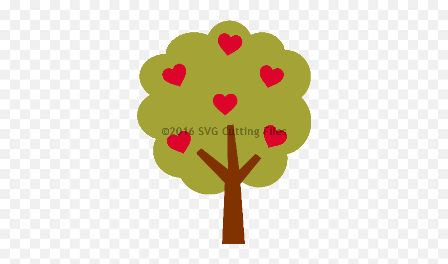 Everything Else Emoji,Heart Tree Clipart