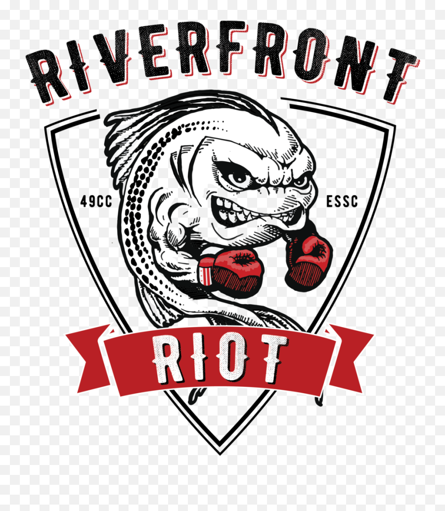 Riverfront Riot Cld - Scary Emoji,Riot Logo