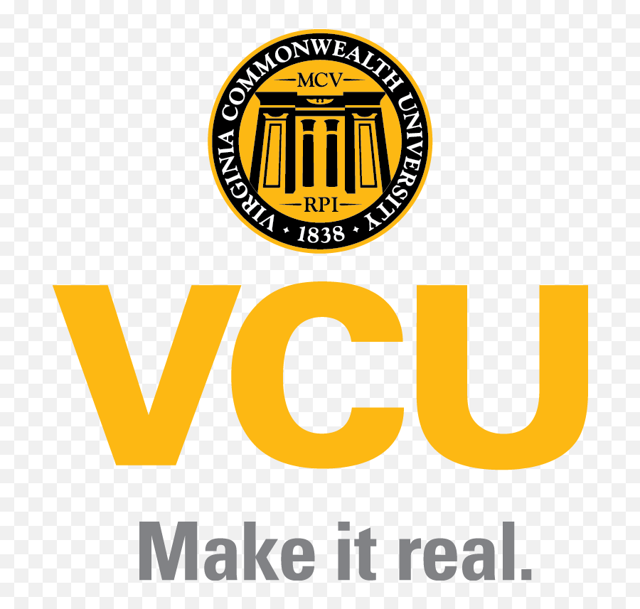 Virginia Commonwealth University Vcu Logo Full Size Png - Virginia Commonwealth University Richmond Logo Emoji,Virginia Logo