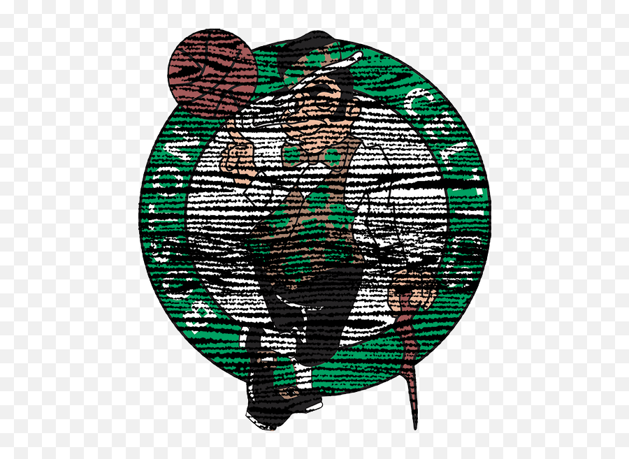 Download Hd Boston Celtics 1995 - Present Primary Logo Dot Emoji,Celtics Logo