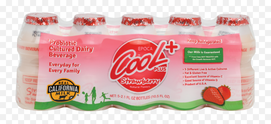 Cool Plus Strawberry U2014 Win Soon Inc Dba Epoca - Cool Plus Probiotic Drink Emoji,Cool S Logo