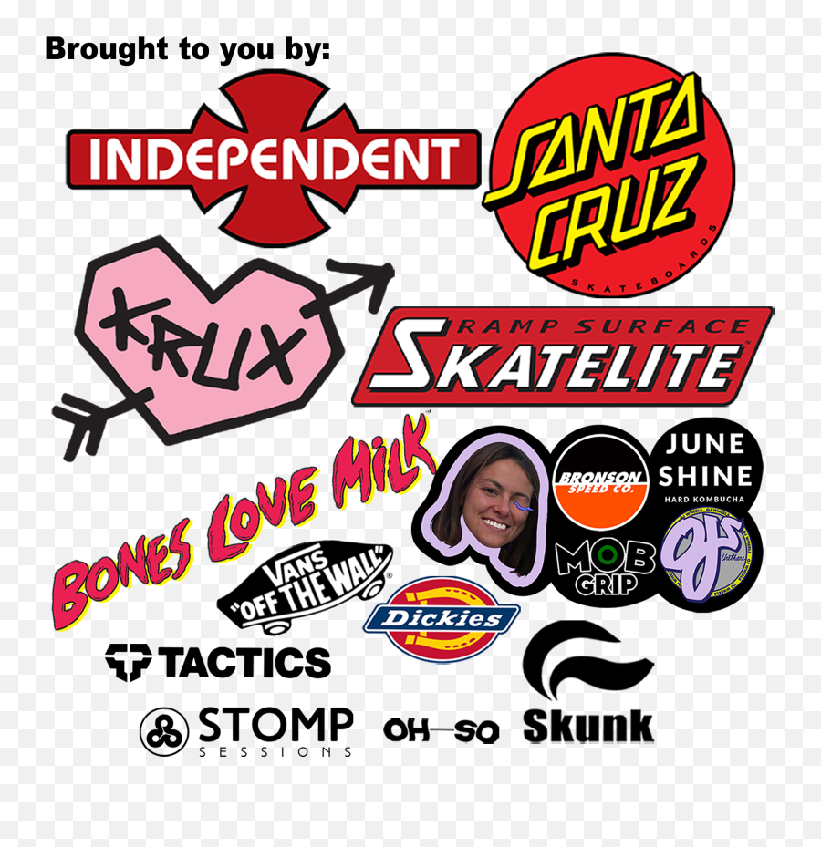 Exposure Skate - Santa Cruz Emoji,Girl Skate Logos