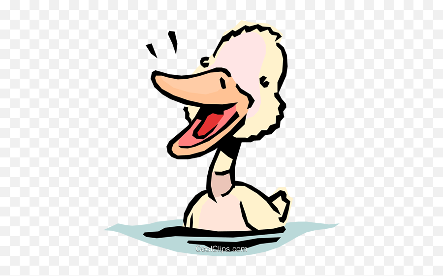 Cartoon Duck Royalty Free Vector Clip Art Illustration Emoji,Ducks Clipart