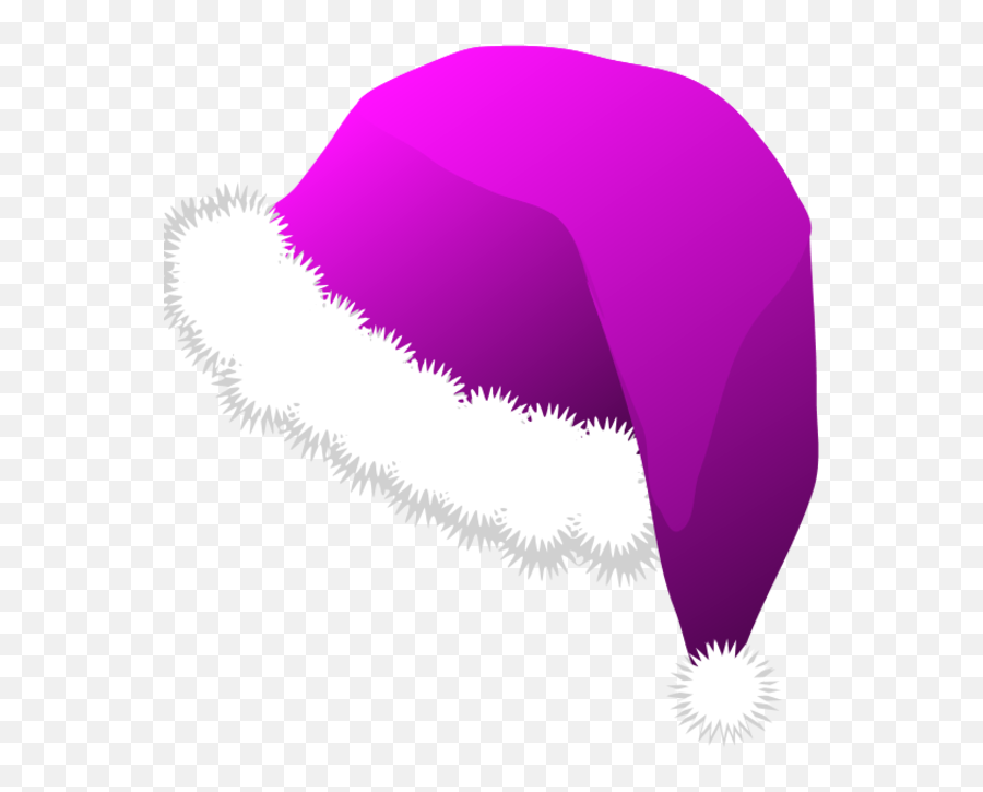 Christmas Santa Claus Hats Clipart - Purple Santa Hat Green Santa Hat Clipart Emoji,Santa Transparent