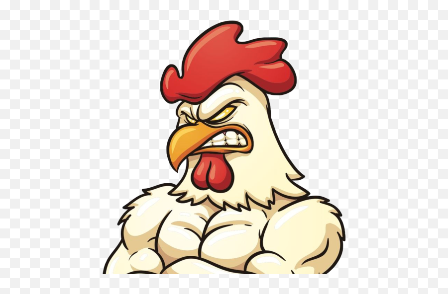 Angry Chicken Cartoon Png - 512x512 Png Clipart Download Angry Chicken Cartoon Emoji,Angry Png