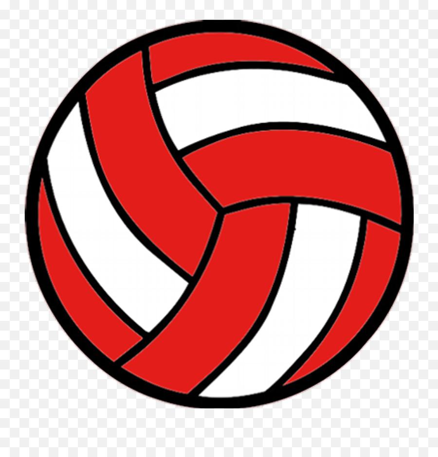 Lacrosse - Red Volleyball Clipart Emoji,Volleyball Clipart Black And White