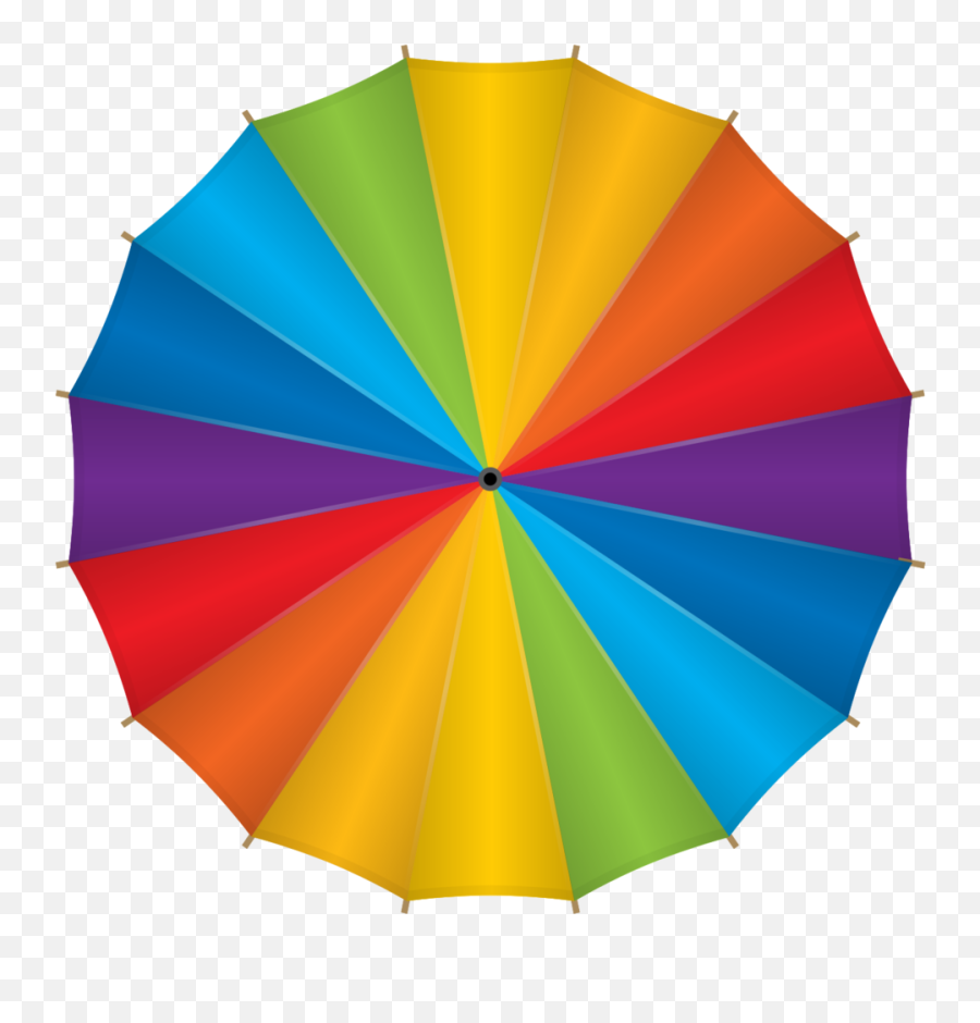 Free Rainbow Umbrella 1199431 Png With - Dot Emoji,Umbrella Transparent Background
