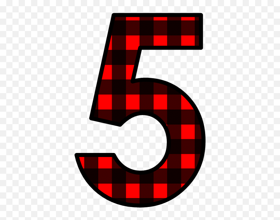 Five For Friday Thanksgiving Style - Happiness Is Lumberjack Numbers Clipart Emoji,Lumberjack Clipart