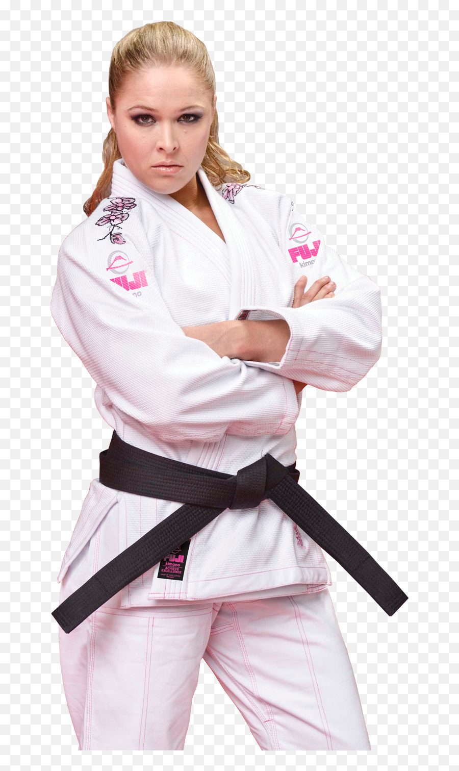 Fuji Sports Gi Pink Blossom 7016 Martial Arts Women Ufc - Fuji Blossom Gi Emoji,Ronda Rousey Png