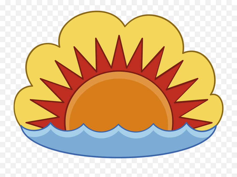 Sunset Clipart Free Download Transparent Png Creazilla - Uttaranchal Ayurvedic College Dehradun Emoji,Sunset Clipart