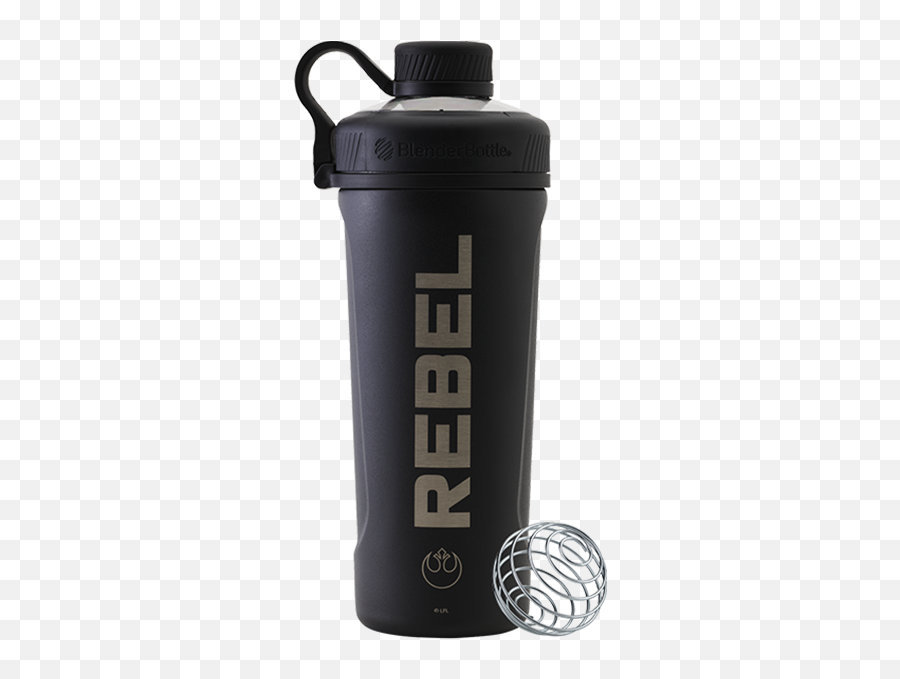 Star Wars - Blenderbottle Radian Insulated Stainless Steel Shaker Bottle Emoji,Star Wars Rebel Logo