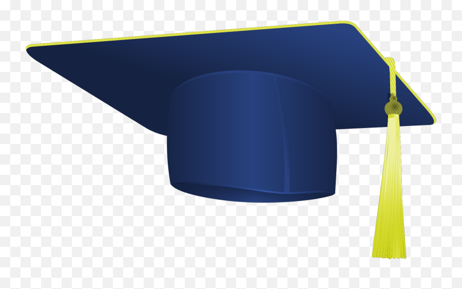 Navy Blue Graduation Cap Png Svg Clip - Graduation Cap Clip Art Emoji,Graduation Cap Clipart