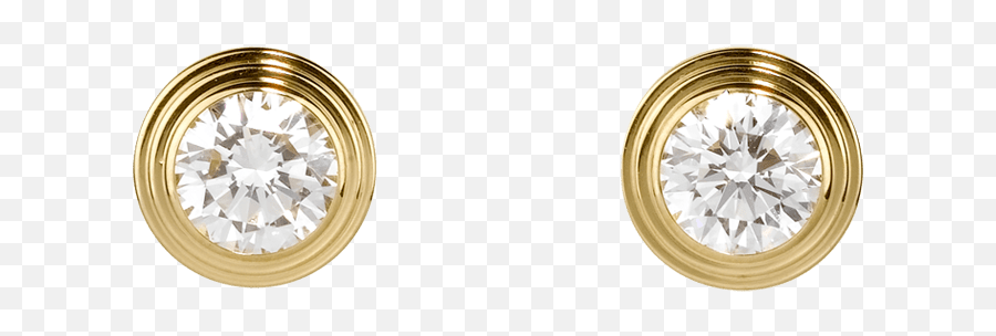 Gold Diamond Earring Png Emoji,Earring Clipart